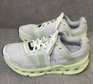 On Running Cloudswift Women's White & Light Green Running Shoes
